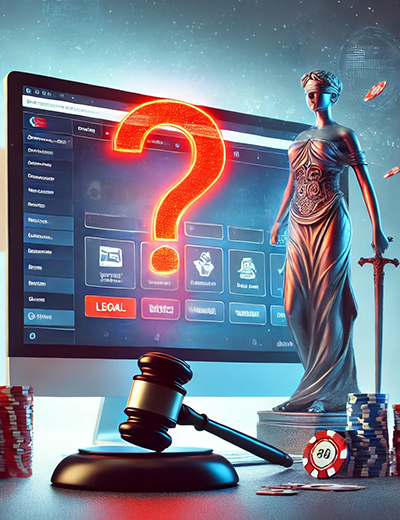 Onko nettipelaaminen laitonta?