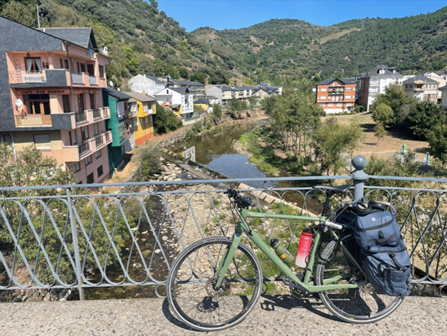 Ponferradan länsipuolella