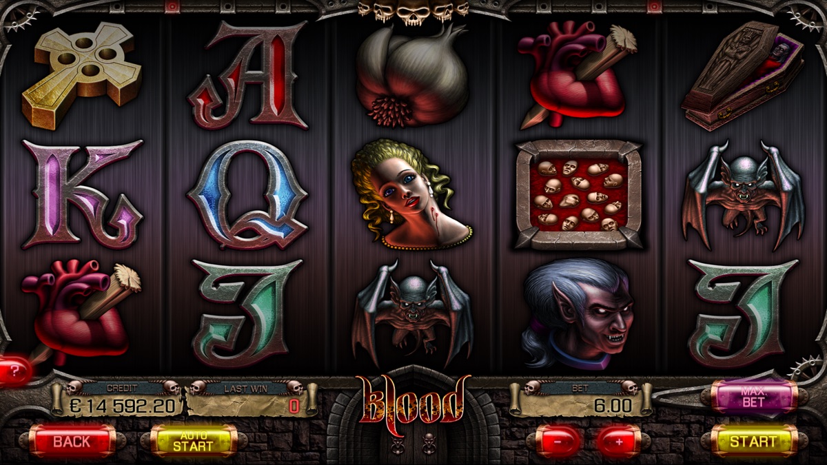Blood-kolikkopeli Apollo Gamesilta