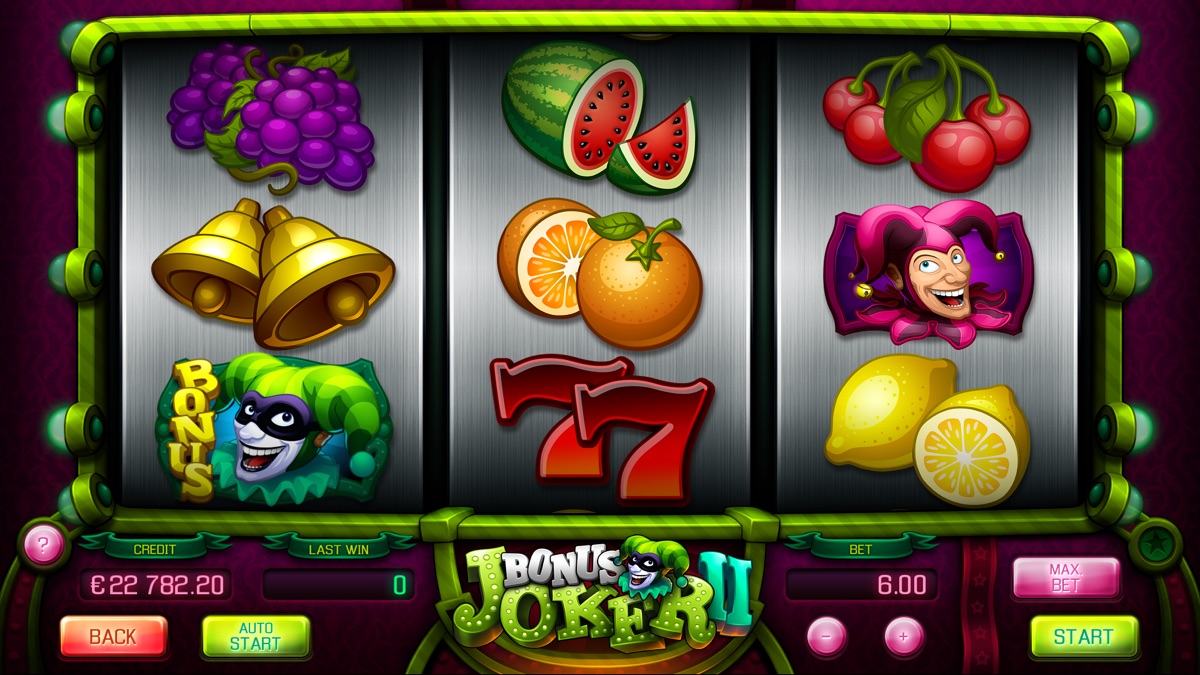 Bonus Joker II -kolikkopeli Apollo Gamesilta