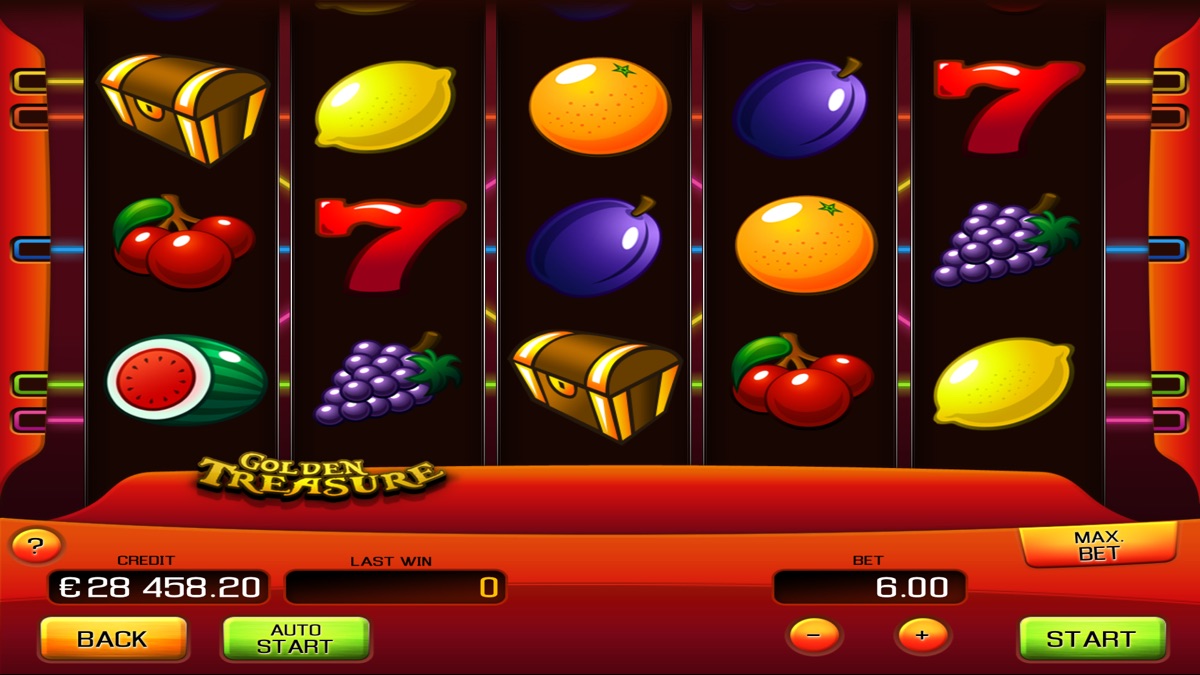 Apollo Gamesin Golden Treasure -kolikkopeli