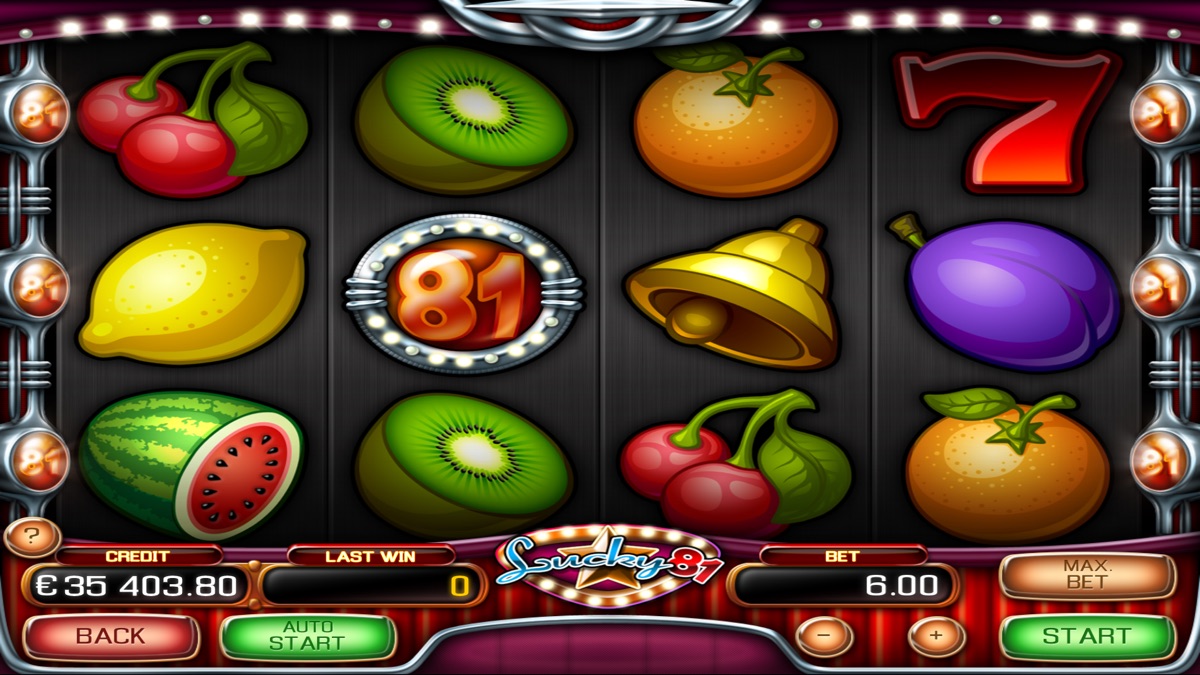 Lucky 81 -kolikkopeli Apollo Gamesilta