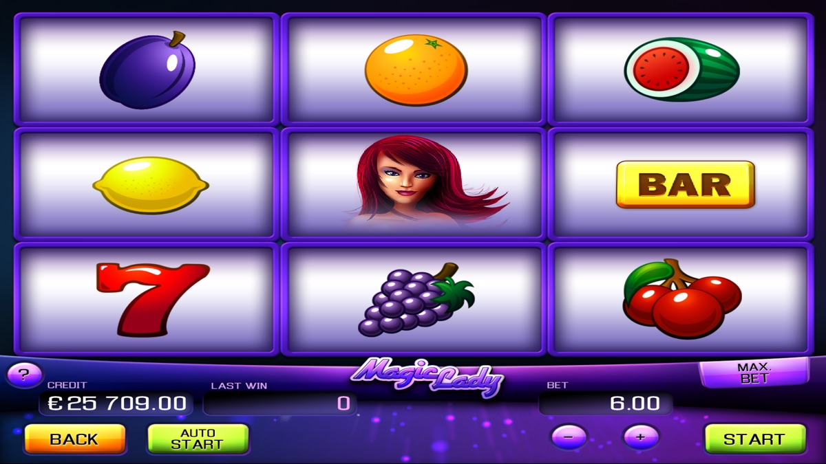 Magic Lady -kolikkopeli Apollo Gamesilta