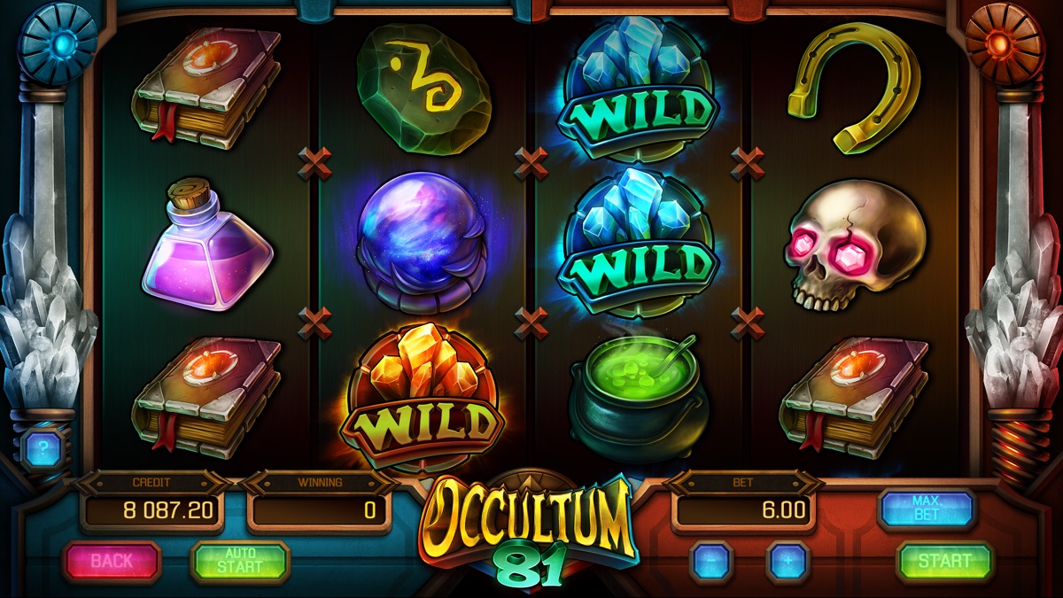 Apollo Gamesin Occultum 81 -kolikkopeli