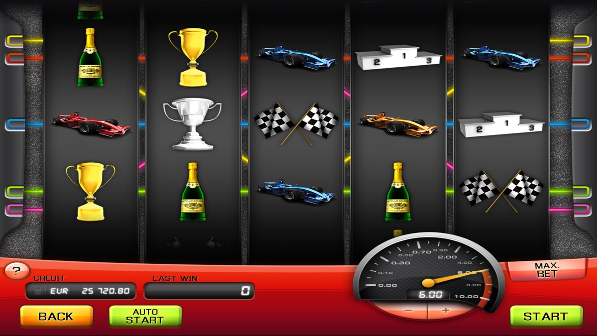 Win and Race -kolikkopeli Apollo Gamesilta
