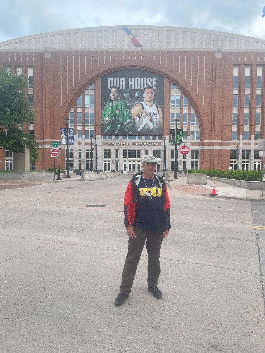 American Airlines Center, jossa Mavericks ja Stars pelaavat.