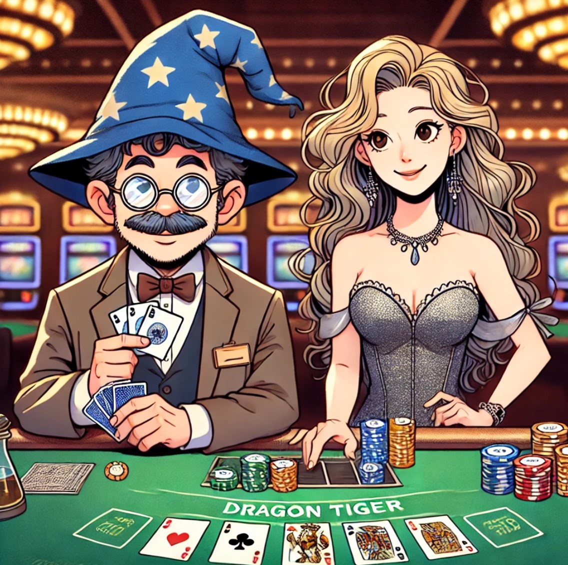 Live-lohikäärme-tiikeri-jakaja