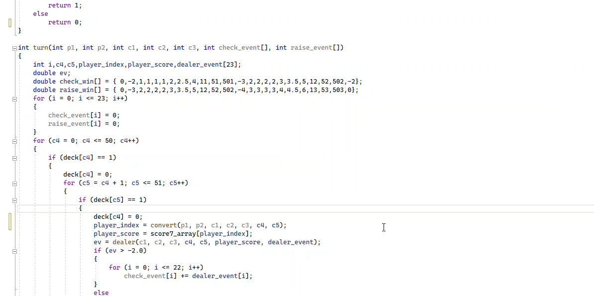 Ohjelmointi Ultimate Texas Hold 'Emissa (osa 4)