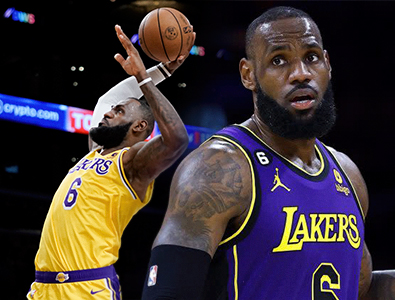 Los Angeles Lakersin SF/PF LeBron James rikkoi NBA:n kaikkien aikojen piste-ennätyksen urallaan.