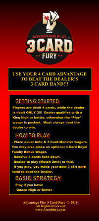 telinekorttien etuosa