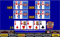 Ultimate x spin poker esimerkki 9