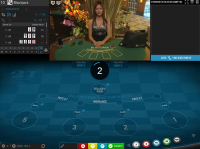 interaktiivinen baccarat-peli