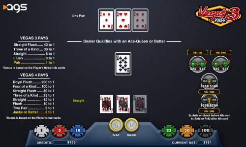 Vega$ 3 Pokeri