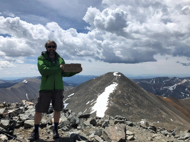 Torreys Peak, taustalla Grays Peak