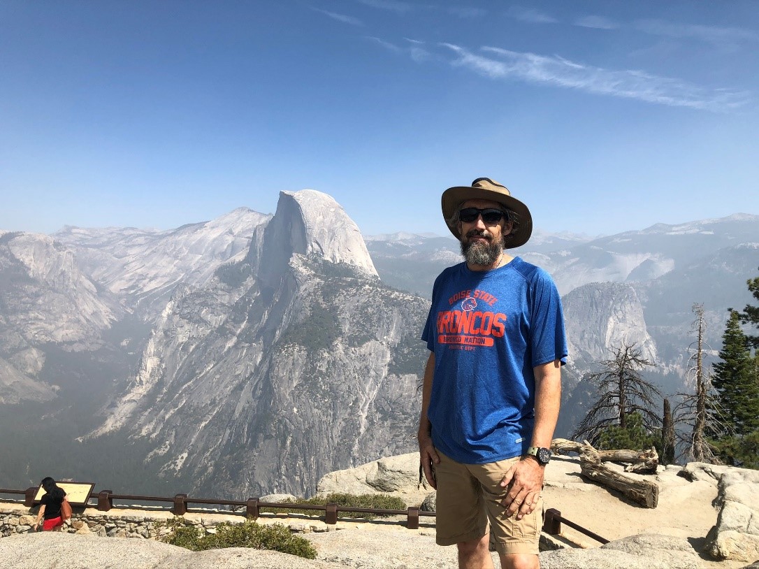 Glacier Point, Half Dome -näköalapaikalla