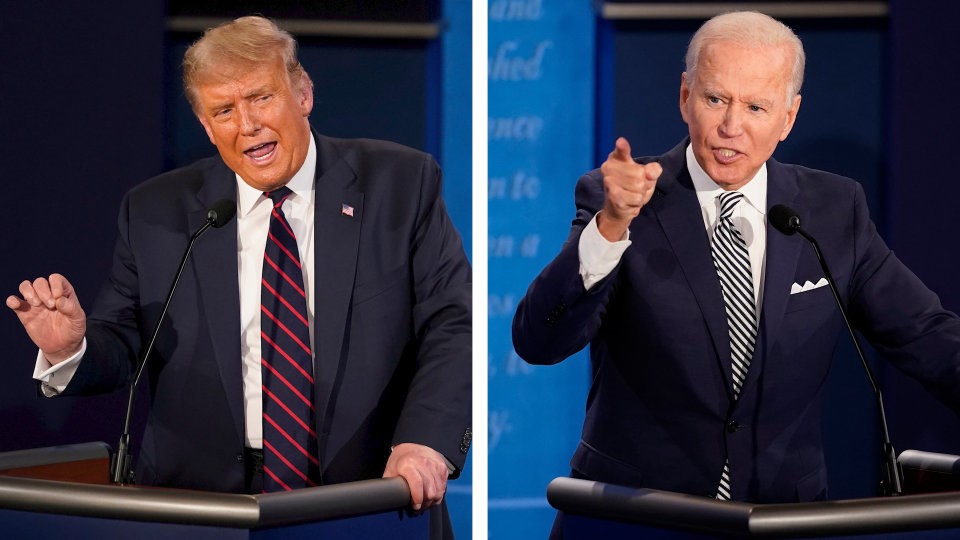 Trump vastaan Biden