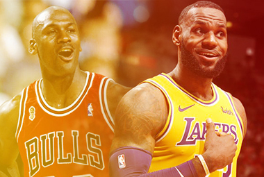 >LeBron parempi kuin Jordan