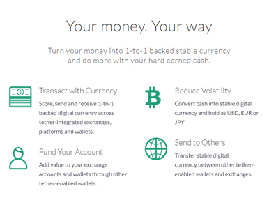 Tether nettikasinoilla
